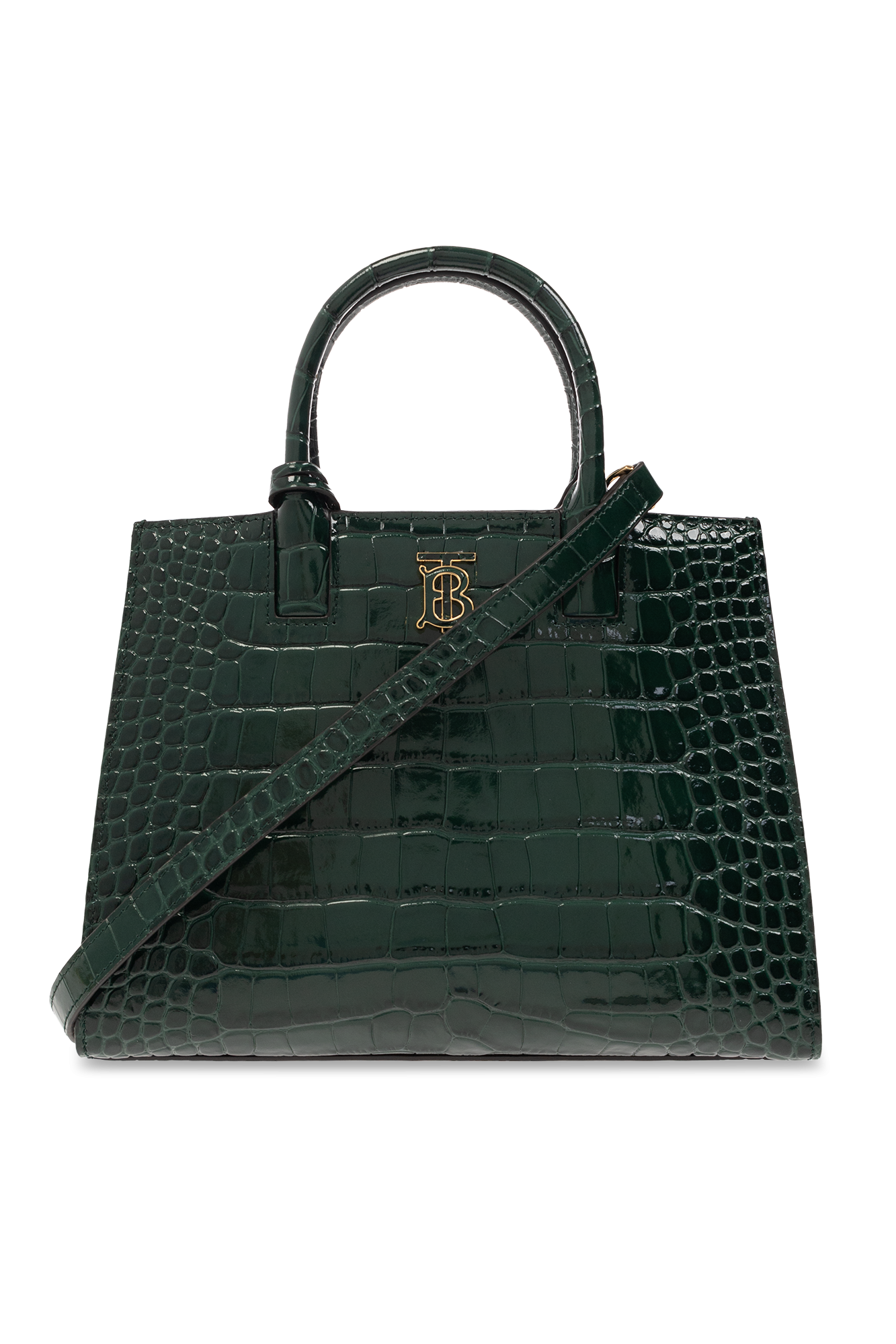 Burberry crocodile clearance bag